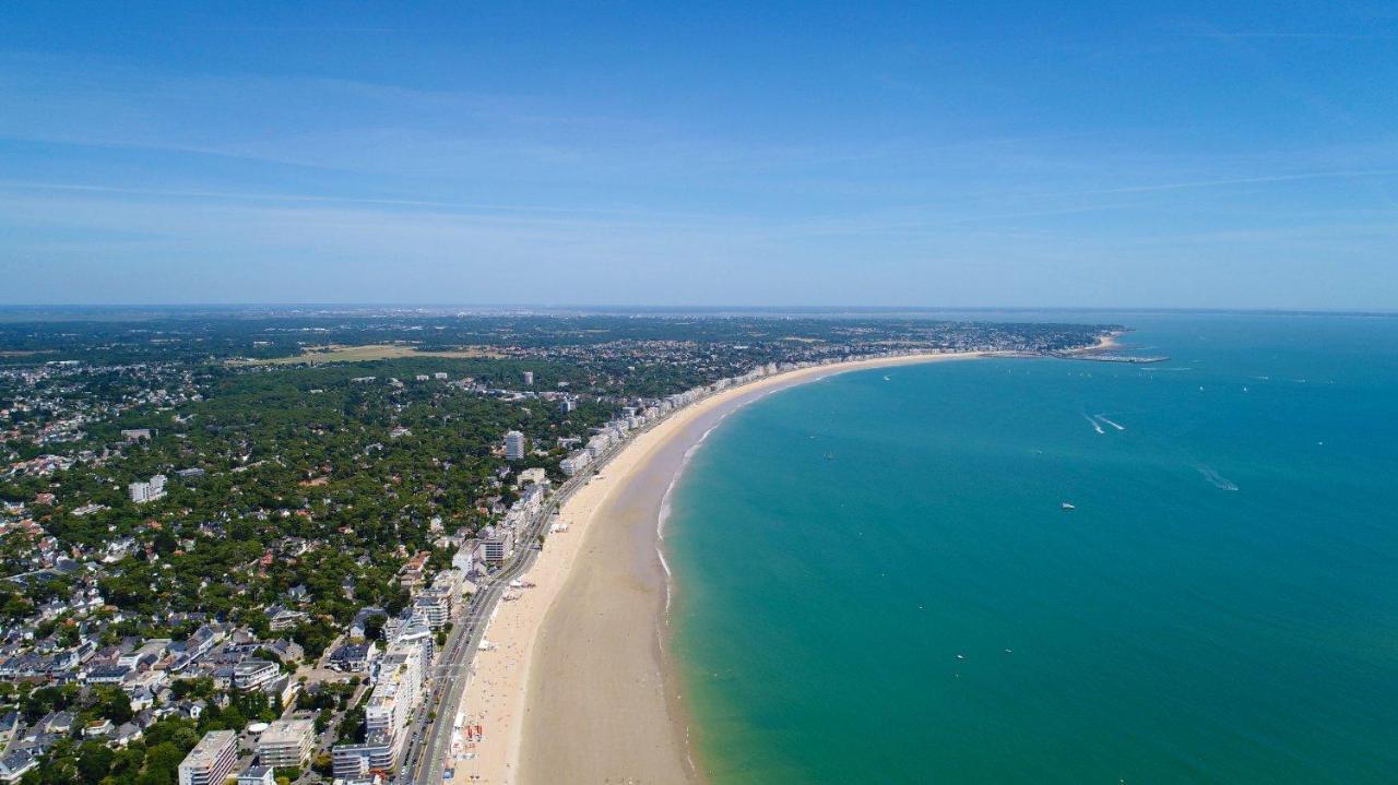 Magnifique Appartement Vue Mer / Terrasse Et Parking Privee Pornichet Esterno foto