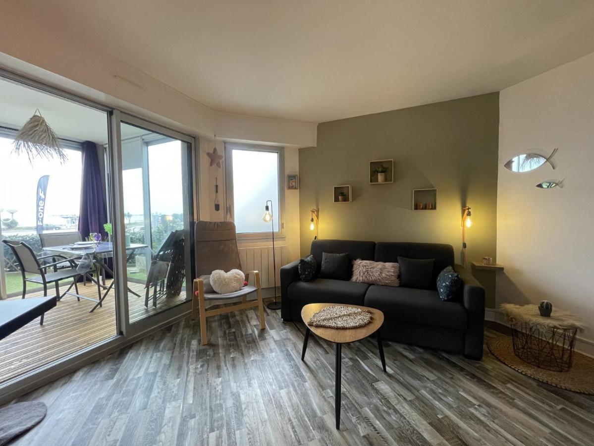 Magnifique Appartement Vue Mer / Terrasse Et Parking Privee Pornichet Esterno foto